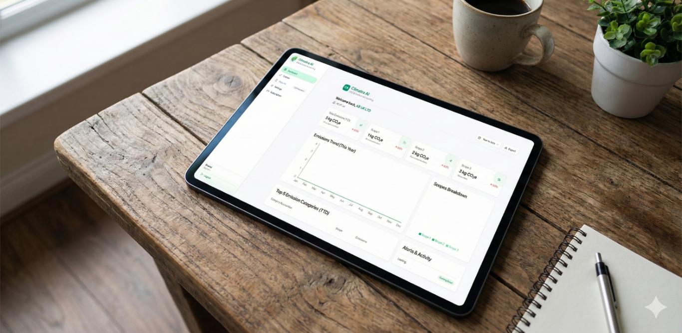 Climatra ESG Dashboard